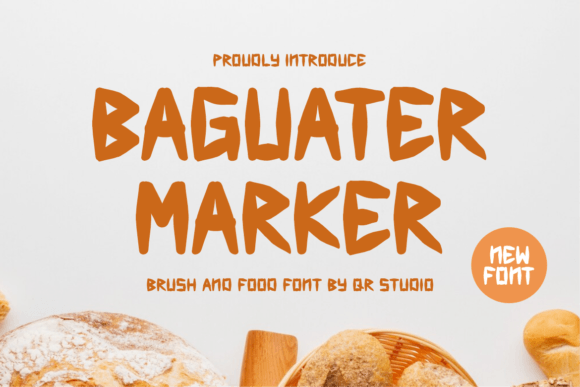 Baguater Marker: A Sweet Handwritten Font for Crafters and Makers