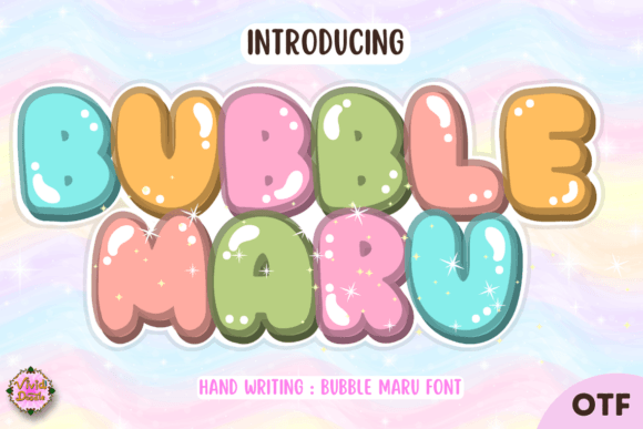 Bubble Maru: A Festive Script Font for Joyful Campaign Visuals