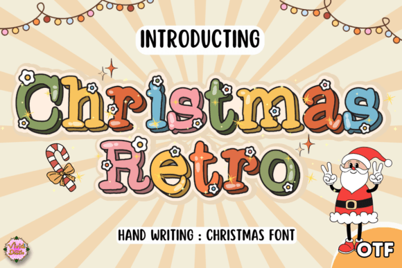 Christmas Retro Font: Adding Festive Cheer to Campaign Designs