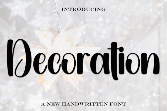 Decoration Font: A Designer’s Go-To for Elegant Branding