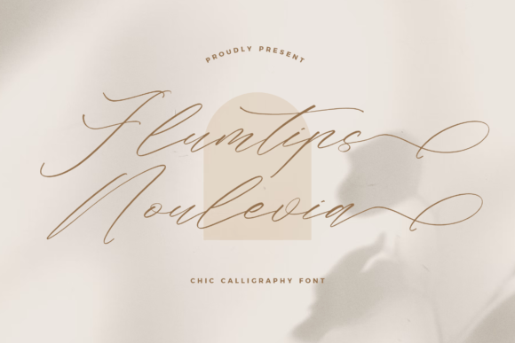 Flumtips Noulevia: A Chic Script Font That Elevates Small Business Branding