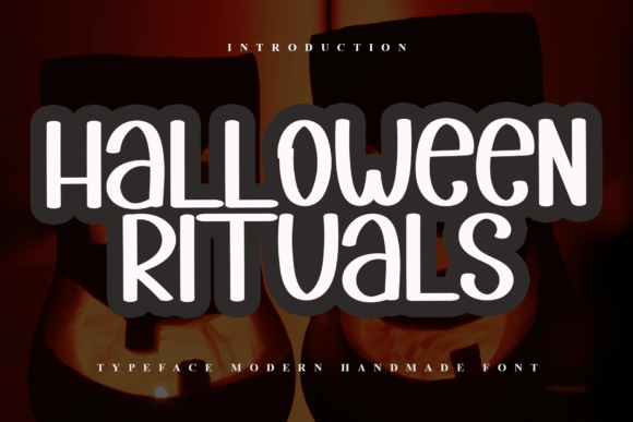 Halloween Rituals: A Festive Typeface for Captivating Campaigns