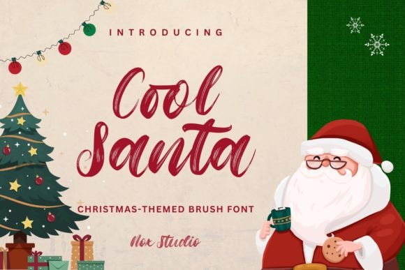 How Cool Santa Font Transformed My Small Business Branding