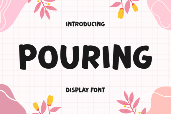 How the Pouring Font Can Elevate Your Small Business Brand