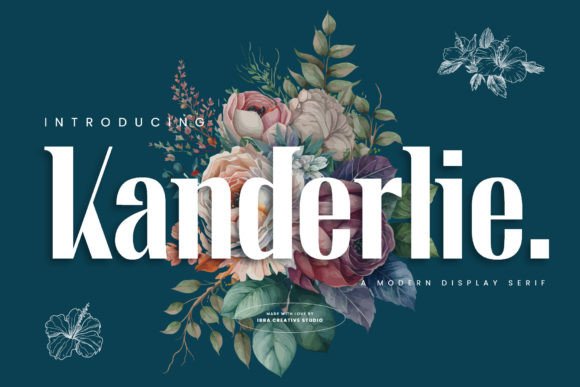 Kanderlie: A Modern Serif Font for Elegant Web Design