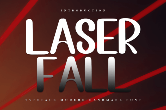 Laser Fall: A Sweet Handwritten Font for Modern Branding Projects