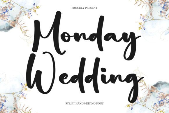 Monday Wedding: A Stylish Handwritten Font for Modern Web Design