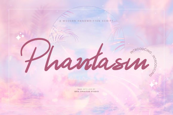Phantasm: A Modern Script Font for Elegant Web Design and Digital Branding