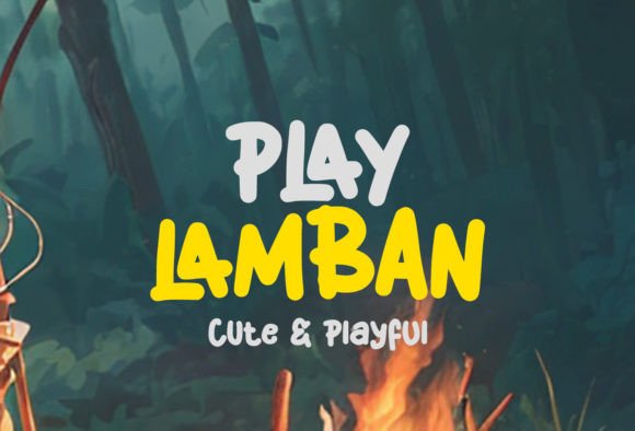 Playlamban: A Stylish Script Font That Elevates Your Brand Across Every Touchpoint