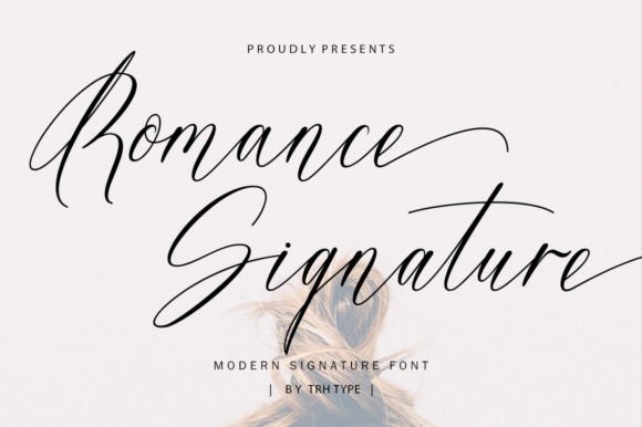 Romance Signature: Elevating Campaigns with Elegant Handwritten Typography