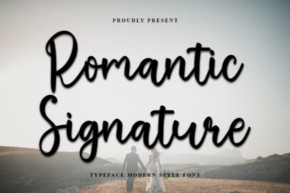 Romantic Signature Font: Elevating Brand Elegance for Small Businesses