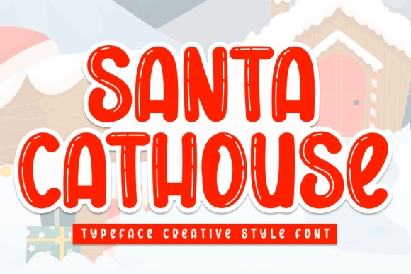 Santa Cathouse: A Joyful Display Font for Web Designers