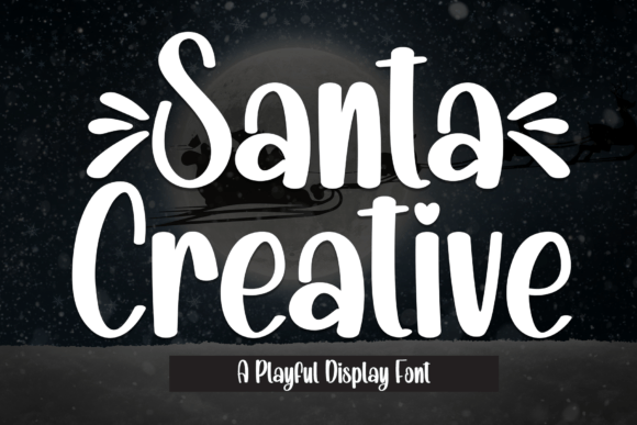 Santa Creative: A Handwritten Font for Warm Editorial Design