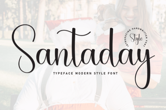 Santaday: A Script Font That Elevates Campaign Typography
