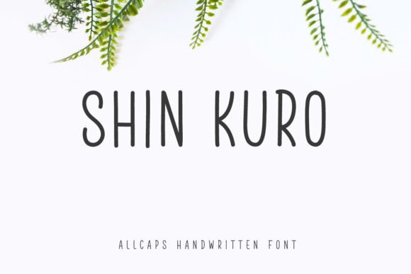 Shin Kuro: A Bold Typeface for Modern Web Design