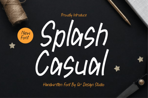Splash Casual Font: Friendly Style for Business Branding