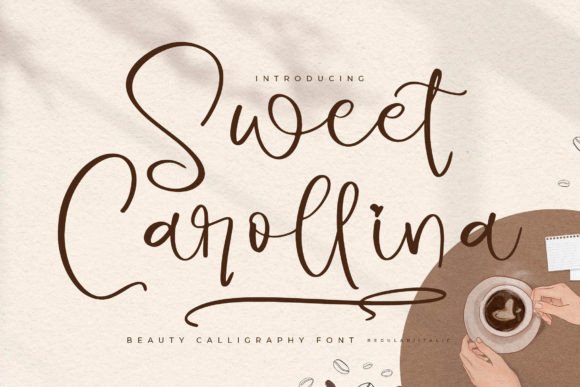 Sweet Carollina: A Designer’s Review of This Beauty Calligraphy Font for Campaign Visuals