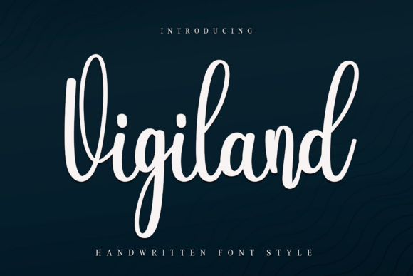 Vigiland: A Playful Handwritten Font for Modern Editorial Design