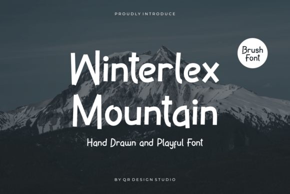 Winterlex Mountain: A Sweet Handwritten Font for Warm Brand Identities